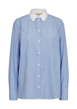 MOS MOSH Hydrangea Tayla Stripe Shirt | 169410 MOS MOSH Hydrangea Tayla Stripe Shirt | 169410