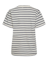 MOS MOSH Spellbound Mmnani V-Ss Stripe Tee | 168630 MOS MOSH Spellbound Mmnani V-Ss Stripe Tee | 168630