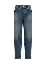 MOS MOSH Mid Blue Adeline Cut Jeans | 170030