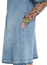 MARC CAIN SPORTS Baby Blue Short Rethink Together Shirt Dress | YS 21.09 D06 MARC CAIN SPORTS Baby Blue Short Rethink Together Shirt Dress | YS 21.09 D06