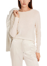 MARC CAIN COLLECTIONS Deep Pearl Round Neck Wool Pullover | YC 41.20 M75 MARC CAIN COLLECTIONS Deep Pearl Round Neck Wool Pullover | YC 41.20 M75