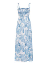 KARMAMIA  Odette Dress - Sky Flower | 1907KM