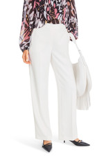 MARC CAIN COLLECTIONS Off-White Washington Slip-On Trousers | YC 81.15 W56 MARC CAIN COLLECTIONS Off-White Washington Slip-On Trousers | YC 81.15 W56
