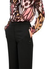 MARC CAIN COLLECTIONS Black Washington Slip-On Trousers | YC 81.15 W56 MARC CAIN COLLECTIONS Black Washington Slip-On Trousers | YC 81.15 W56