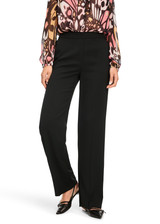MARC CAIN COLLECTIONS Black Washington Slip-On Trousers | YC 81.15 W56