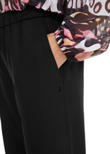 MARC CAIN COLLECTIONS Black Washington In Culotte Style | YC 81.21 W03 MARC CAIN COLLECTIONS Black Washington In Culotte Style | YC 81.21 W03