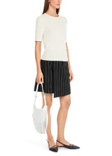 MARC CAIN COLLECTIONS Off-White Rethink Together Ribbed Sweater | YC 41.24 M77