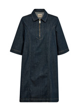 MOS MOSH Dark Blue Mmabigail Denim Dress | 168970 MOS MOSH Dark Blue Mmabigail Denim Dress | 168970
