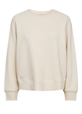 MOS MOSH Ecru Mmabello O-Ls Basic Sweatshirt | 168530 MOS MOSH Ecru Mmabello O-Ls Basic Sweatshirt | 168530