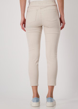 MONARI Beige Jeggings With Elasticated Waistband | 409516 MONARI Beige Jeggings With Elasticated Waistband | 409516