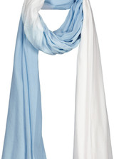 MONARI Blue Scarf With Batik Gradient | 409441