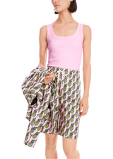 MARC CAIN SPORTS Fresh Pink Sleeveless Top In Cotton Rib | YS 61.25 J50 MARC CAIN SPORTS Fresh Pink Sleeveless Top In Cotton Rib | YS 61.25 J50
