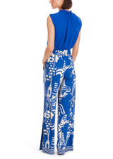MARC CAIN COLLECTIONS Gentian Wedi Printed Trousers | YC 81.54 J32 MARC CAIN COLLECTIONS Gentian Wedi Printed Trousers | YC 81.54 J32