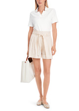 MARC CAIN COLLECTIONS White Feminine Polo Shirt | YC 53.10 J15