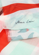 MARC CAIN COLLECTIONS Breath Scarf In Soft Cotton/Silk Mix | YC B4.07 Z33