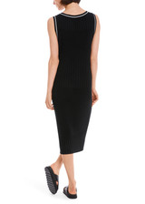 MARC CAIN SPORTS Black Rethink Together Knitted Dress | YS 21.30 M24 MARC CAIN SPORTS Black Rethink Together Knitted Dress | YS 21.30 M24