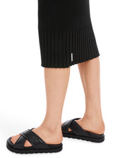 MARC CAIN SPORTS Black Rethink Together Knitted Dress | YS 21.30 M24 MARC CAIN SPORTS Black Rethink Together Knitted Dress | YS 21.30 M24