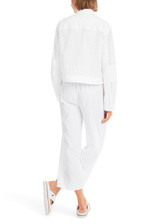 MARC CAIN SPORTS White Jacket With Lace Pattern | YS 31.20 W38