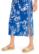 MARC CAIN COLLECTIONS Gentian Dress With Knot Detail | YC 21.42 J32