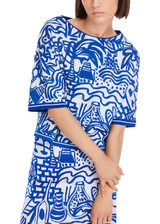 MARC CAIN COLLECTIONS Gentian Rethink Together Print Jumper | YC 41.36 M44