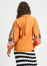POM Brown Blouse - Lexi Bird Sienna | SP9145 POM Brown Blouse - Lexi Bird Sienna | SP9145