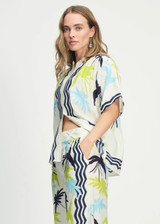 POM White Blouse - Artisan Lime | SP9173 POM White Blouse - Artisan Lime | SP9173