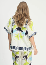POM White Blouse - Artisan Lime | SP9173 POM White Blouse - Artisan Lime | SP9173