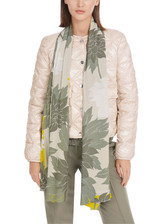 MARC CAIN COLLECTIONS Deep Pearl Floral Scarf With Lurex Details | YC B4.15 Z14 MARC CAIN COLLECTIONS Deep Pearl Floral Scarf With Lurex Details | YC B4.15 Z14
