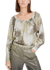 MARC CAIN COLLECTIONS Sage Powder Hip Belt With Rhinestone Buckle | YC G1.03 L45 MARC CAIN COLLECTIONS Sage Powder Hip Belt With Rhinestone Buckle | YC G1.03 L45