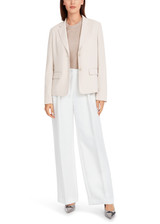 MARC CAIN COLLECTIONS Deep Pearl Blazer With Hand-Stitching Details | YC 34.09 W56 MARC CAIN COLLECTIONS Deep Pearl Blazer With Hand-Stitching Details | YC 34.09 W56