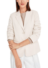 MARC CAIN COLLECTIONS Deep Pearl Blazer With Hand-Stitching Details | YC 34.09 W56 MARC CAIN COLLECTIONS Deep Pearl Blazer With Hand-Stitching Details | YC 34.09 W56