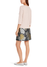 MARC CAIN COLLECTIONS Deep Pearl T-Shirt With Pearl Embellishment | YC 48.25 J15 MARC CAIN COLLECTIONS Deep Pearl T-Shirt With Pearl Embellishment | YC 48.25 J15