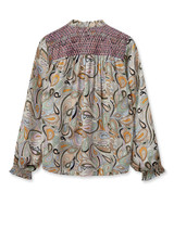 MOS MOSH Smoke Green Mmdetta Arzu Blouse | 159510