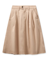 MOS MOSH Sesame Mmmona Cafrin Skirt | 161140 MOS MOSH Sesame Mmmona Cafrin Skirt | 161140