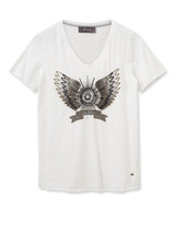 MOS MOSH White Mmgethi O-Ss Tee | 165350 MOS MOSH White Mmgethi O-Ss Tee | 165350