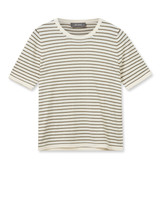 MOS MOSH Mermaid Mmani Ss Stripe Knit | 165700