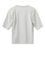 MOS MOSH White Mmyanni V-Ss Tee | 159050 MOS MOSH White Mmyanni V-Ss Tee | 159050