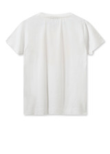 MOS MOSH White Mmdemi O-Ss Glam Tee | 159360 MOS MOSH White Mmdemi O-Ss Glam Tee | 159360