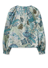 MOS MOSH Wasabi Mmalika Sarasa Blouse | 159370 MOS MOSH Wasabi Mmalika Sarasa Blouse | 159370