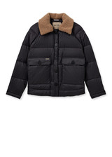 MOS MOSH Black Mmridel Quilt Down Jacket | 164410 MOS MOSH Black Mmridel Quilt Down Jacket | 164410
