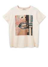 MOS MOSH Ecru Mmkarna O-Ss Tee | 165370 MOS MOSH Ecru Mmkarna O-Ss Tee | 165370