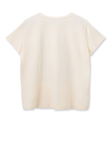 MOS MOSH Ecru Mmkarna O-Ss Tee | 165370 MOS MOSH Ecru Mmkarna O-Ss Tee | 165370