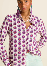 POM Mila Flower Ecru Blouse | SP7724 POM Mila Flower Ecru Blouse | SP7724