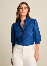 POM Ink Blue Blouse | SP7727