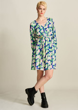 POM Lilies Blue Dress | SP7759 POM Lilies Blue Dress | SP7759