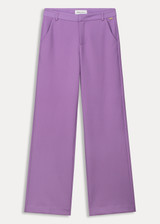 POM Pique Wide Leg Purple Pants | SP7771 POM Pique Wide Leg Purple Pants | SP7771