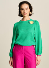 POM Lush Green Pullover | SP7790