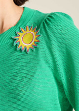 POM Lush Green Pullover | SP7790