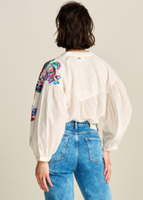 POM Sicilian Ecru Blouse | SP7804 POM Sicilian Ecru Blouse | SP7804