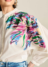 POM Sicilian Ecru Blouse | SP7804 POM Sicilian Ecru Blouse | SP7804